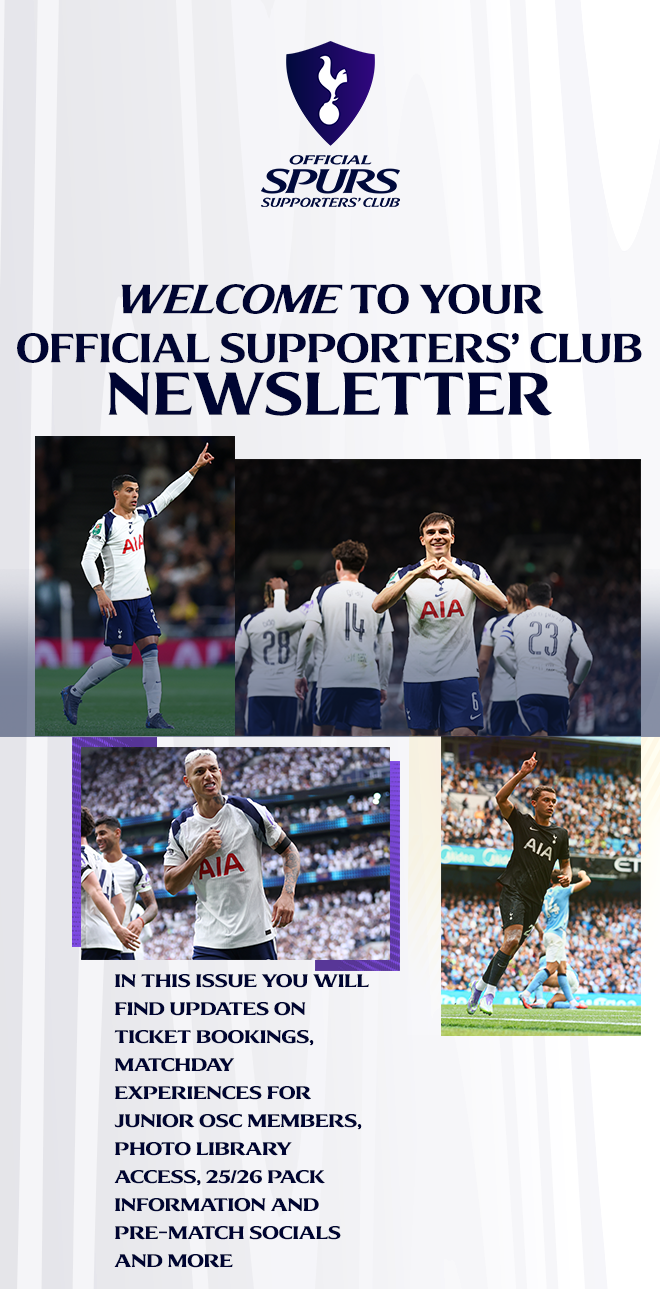 Official Supporters' Club Newsletter #25.10